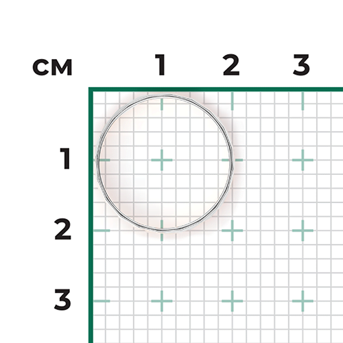 Обручальное кольцо из белого золота с алмазной гранью